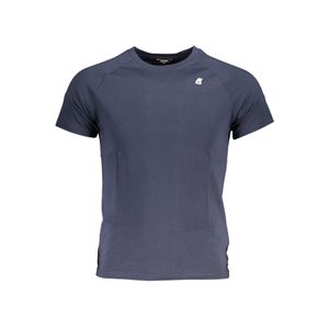 K-WAY BLUE MAN SHORT SLEEVE T-SHIRT