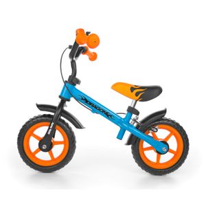Milly Mally bicikl guralica Dragon s kočnicom plavo - narančasti