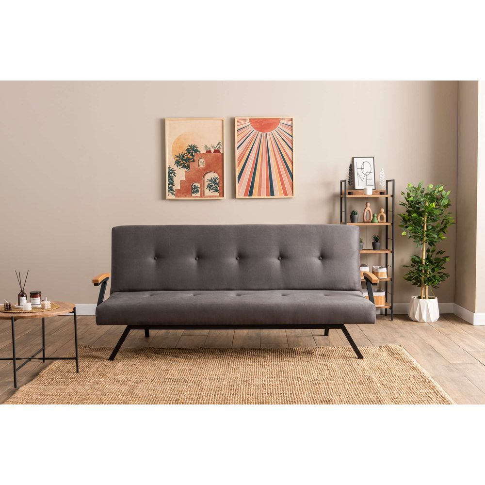 Sofa na razvlačenje Zven - Siva boja slika 2