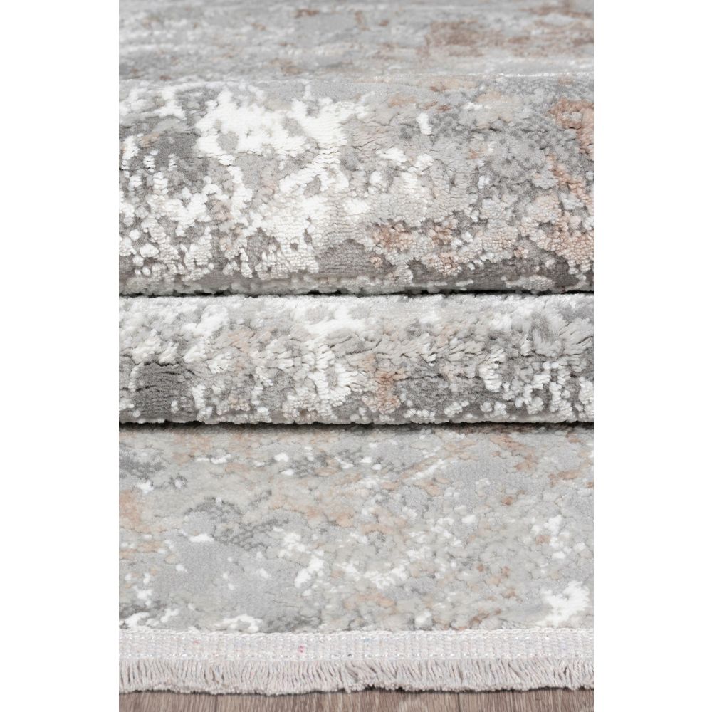 Leo 2983 Sivi Tepih za Hodnik 120 x 500 cm slika 2