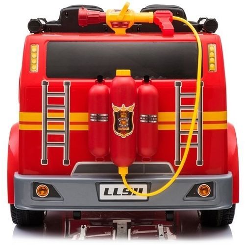 Vatrogasni kamion na akumulator Fireman - crveni slika 6