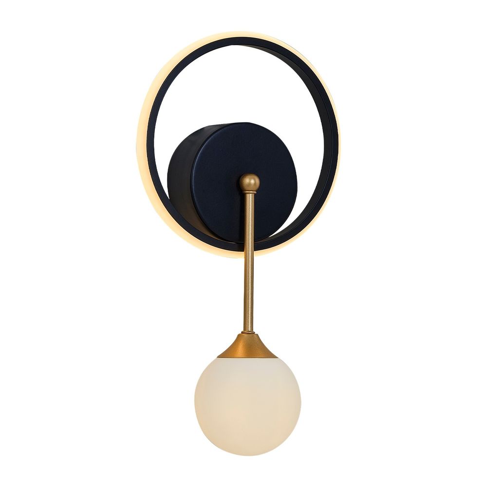 Zidna lampa L1139 - Crna slika 2