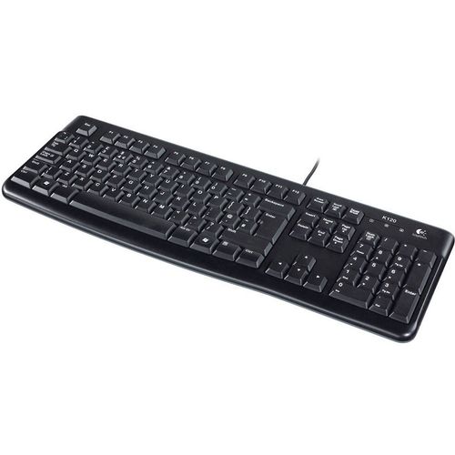 LOGITECH Corded Keyboard K120 - Business EMEA - Croatian layout - BLACK slika 4