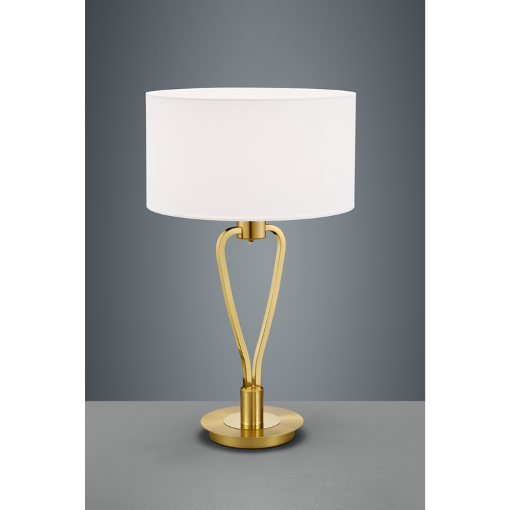 PARIS II stolna lampa mesing mat slika 2