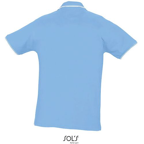 PRACTICE muška polo majica sa kratkim rukavima - Sky blue, XXL  slika 6