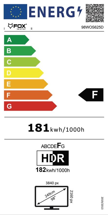 Energetski certifikat F