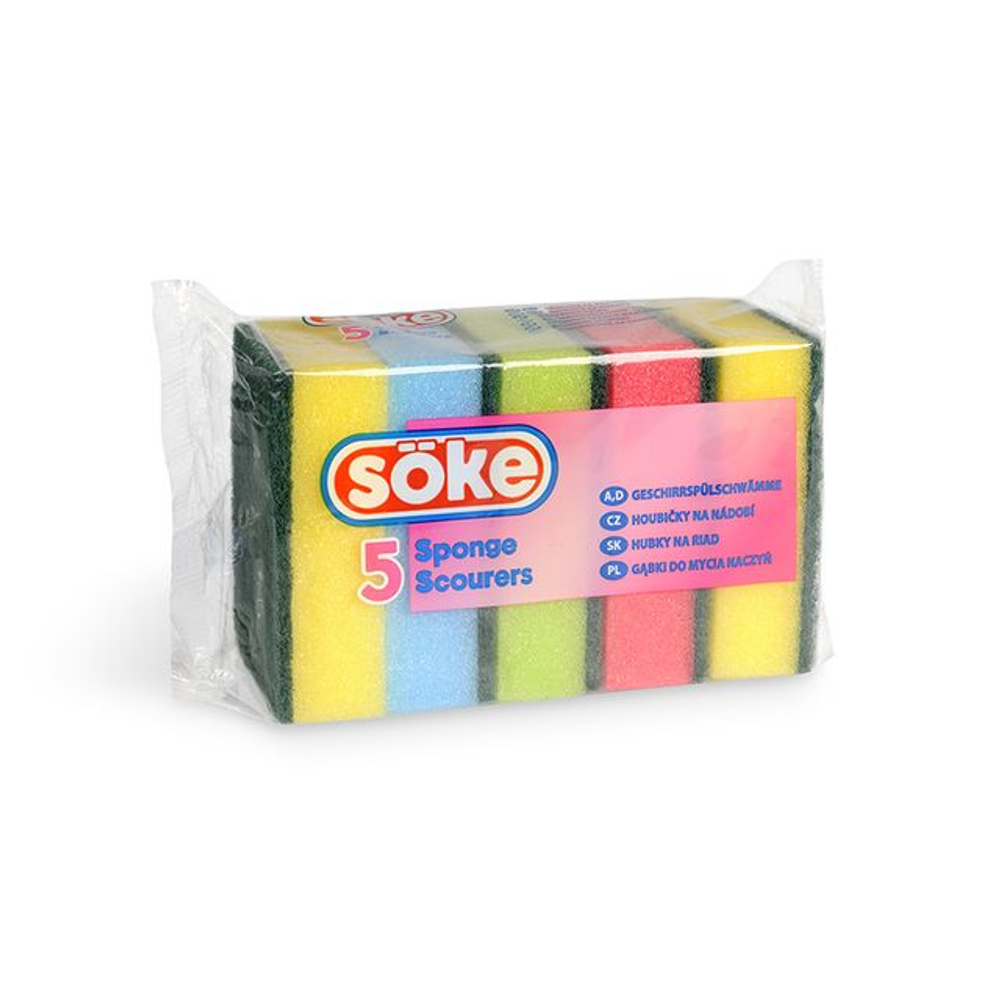 Spontex Soke spužvice za suđe 5kom slika 1