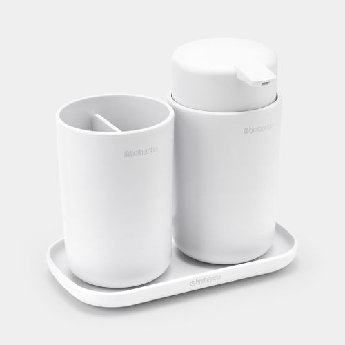 Brabantia ReNew set kupaonskih dodataka, bijeli slika 2