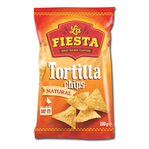 LA FIESTA natural tortilla chips 200g slika 1