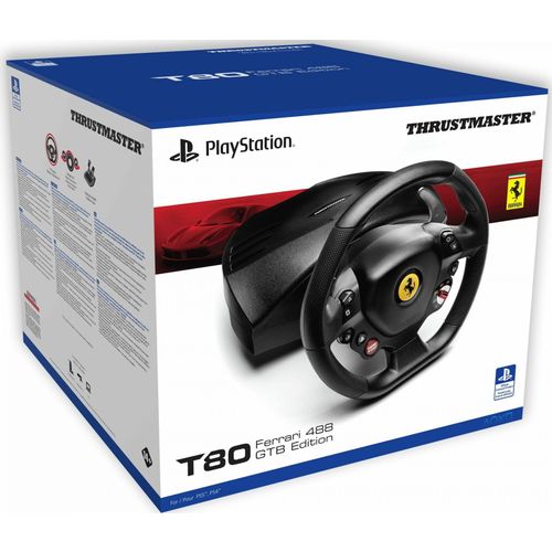 THRUSTMASTER T80 FERRARI 488 GTB EDITION RACING WHEEL PC/PS4/PS5 slika 4