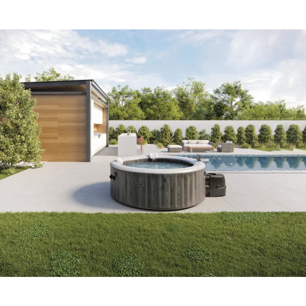 Intex hidromasažni bazen 196x196x71 cm Greywood Deluxe - 28440NP slika 3