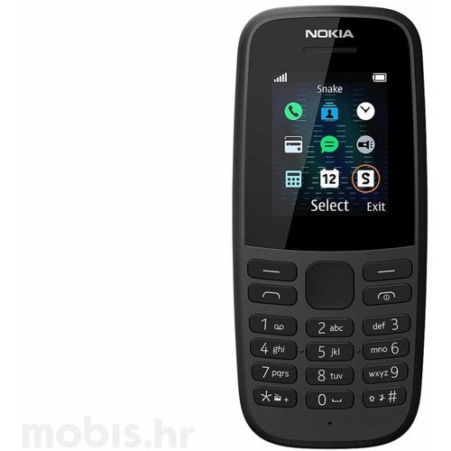 Nokia 105 (2019) DS  Crna slika 1