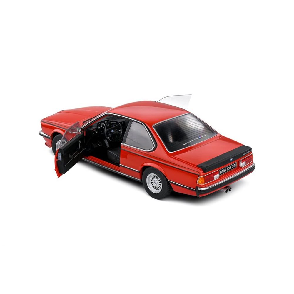 Solido BMW 635 CSI (E24) Red 1984 1:18 slika 6