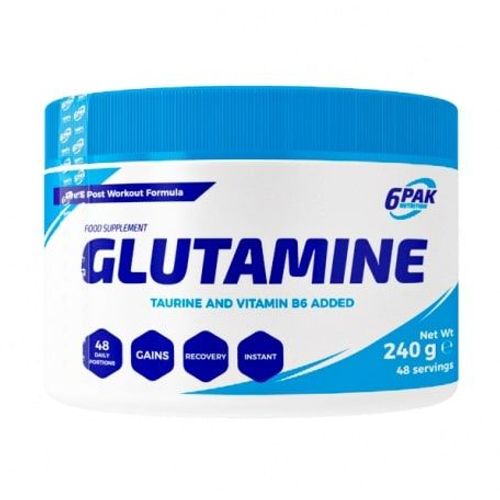 6PAK Glutamin, 240gr slika 1