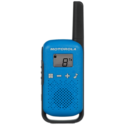 Motorola Walkie Talkie, domet 4 km, 16 kanala, plava - TLKR T42 BL slika 2