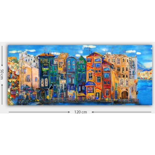 Wallity YTY233816548_50120 Multicolor Decorative Canvas Painting slika 3