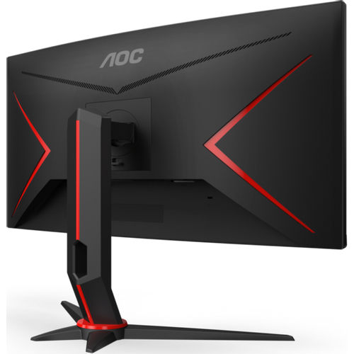 AOC CQ27G2S/BK Monitor 27"/VA,zakrivljen/2560x1440/144Hz/1ms MPRT/HDMIx2,DP/freesync/visina/crna slika 3