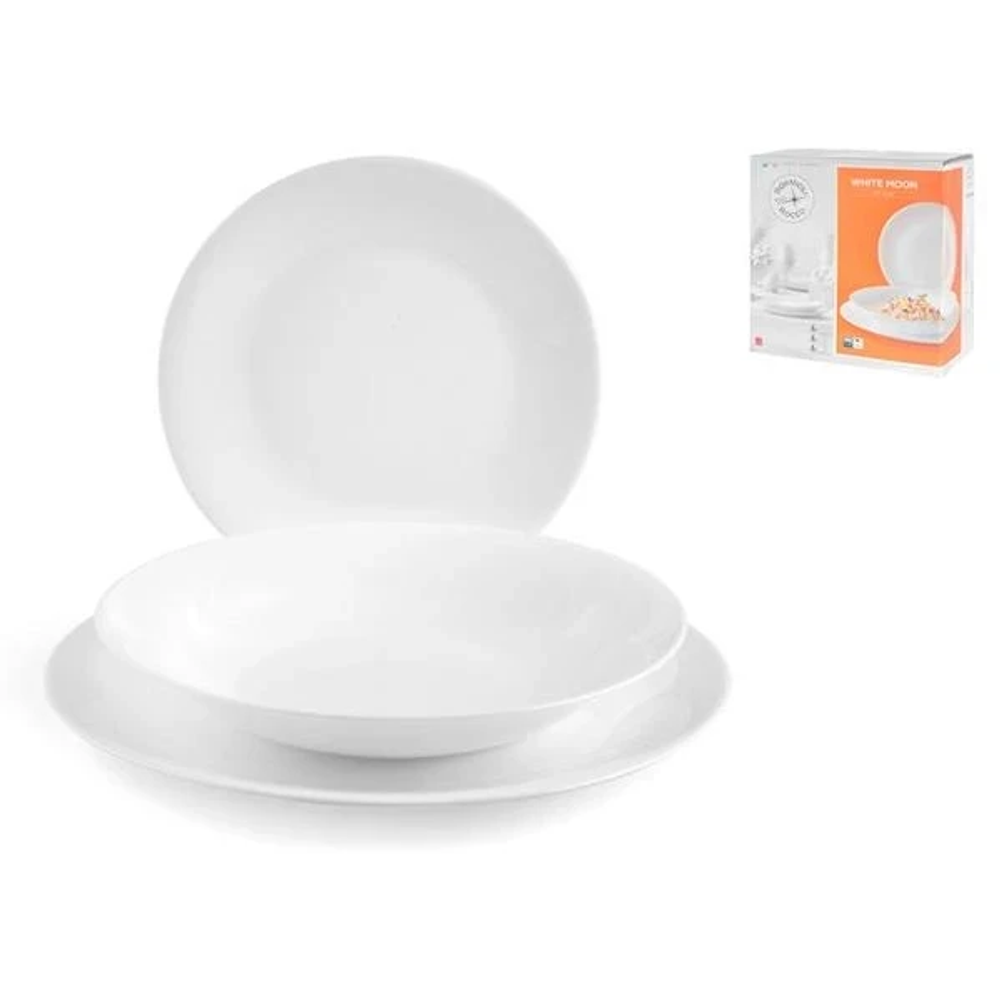 Tognana Set tanjura 18/1 Whitemoon Opal slika 1