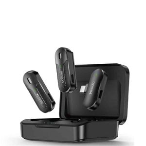 Bežični mikrofon Yesido KR17 USB-C 2 komada crni