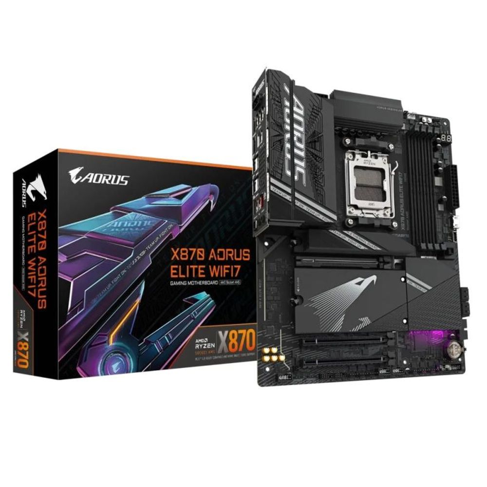 Gigabyte MB X870 A Elite WIFI7AM5; 4xDDR5; 4xM.2; 4xSATA12xUSB; WIFI; ATX; RAID slika 1