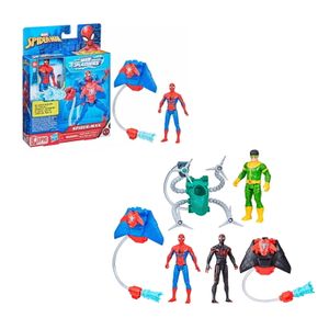 F7847 Marvel Spiderman Aqua Web Ratnici Ast