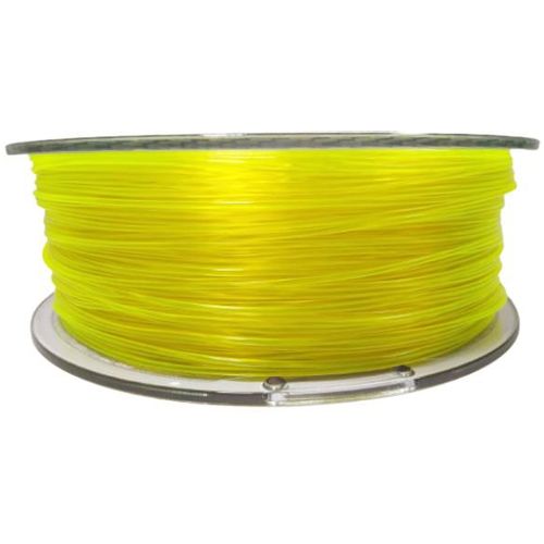Filament za 3D printer, PET-G, 1.75 mm, 1 kg, prozirna žuta slika 1