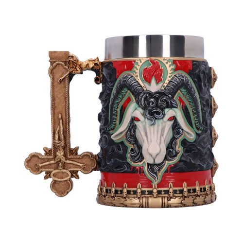 NEMESIS NOW SLAYER REIGN IN BLOOD TANKARD 15.3CM slika 3