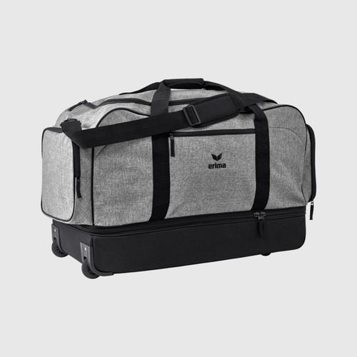 Torba Erima Travel Line With Bottom Grey Marl/Black slika 1