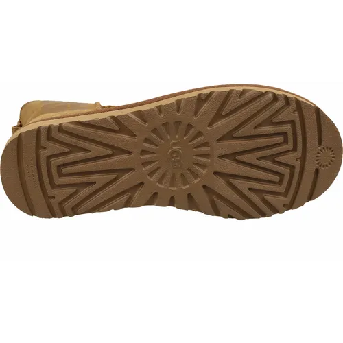 Ženske čizme Ugg Classic Mini Ugg rubber logo 1108231 CHE slika 15