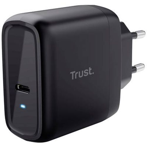 Punjač TRUST Maxo 65W USB-C laptop smartphone tablet 2m USB-C kabel crna slika 3