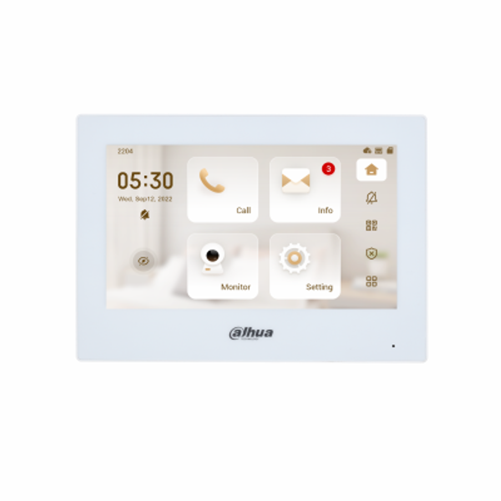 Dahua ekran u boji 7" touch VTH2621GW-WP slika 1
