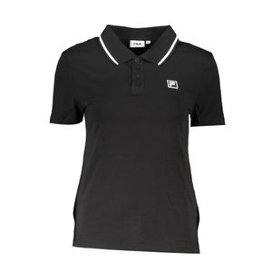 FILA POLO SHORT SLEEVE WOMAN BLACK