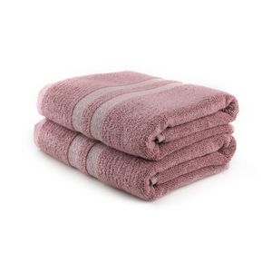 Ayliz - Set Ljubičastih Kupatilskih Peškira (2 Komada)
