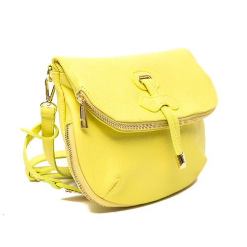 Ženska Ručna Torba Trussardi D66TRC1016-GIALLO Rumena slika 2