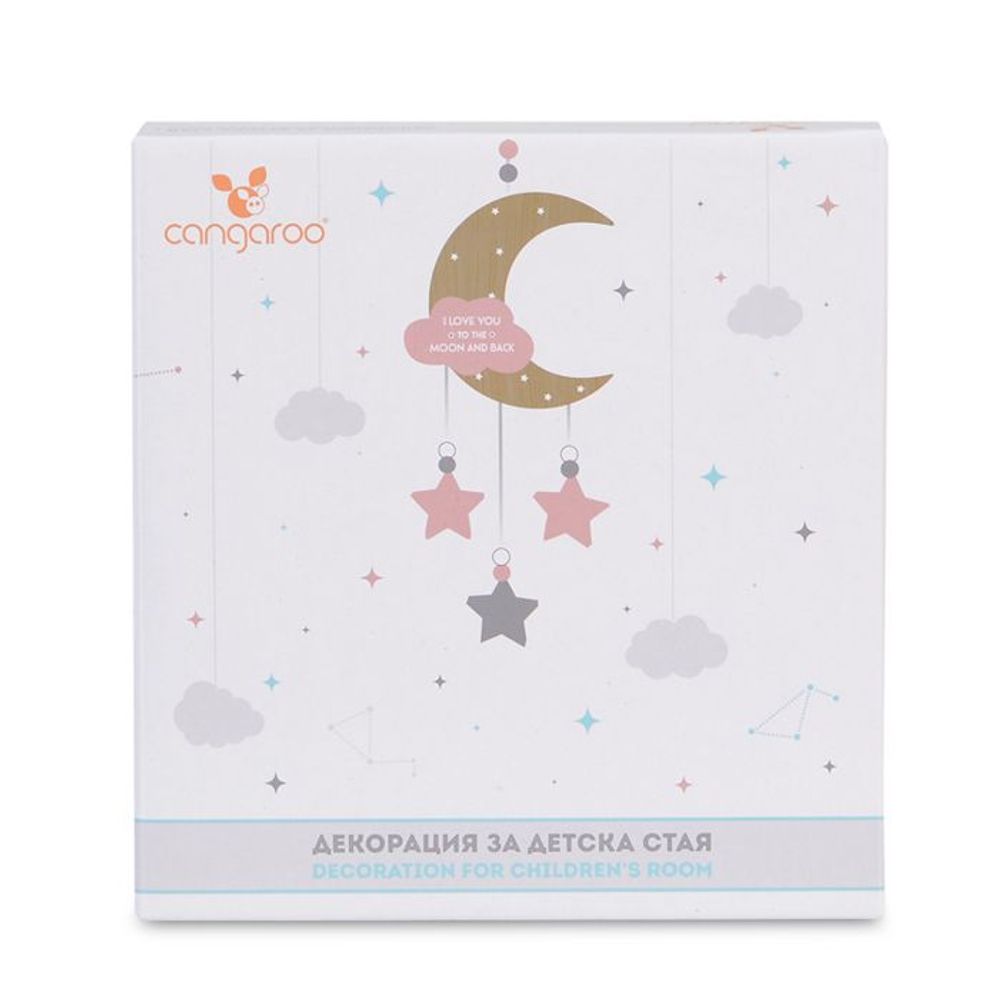 Cangaroo Dekoracija za dječiju sobu To The Moon And Back, Blue slika 2