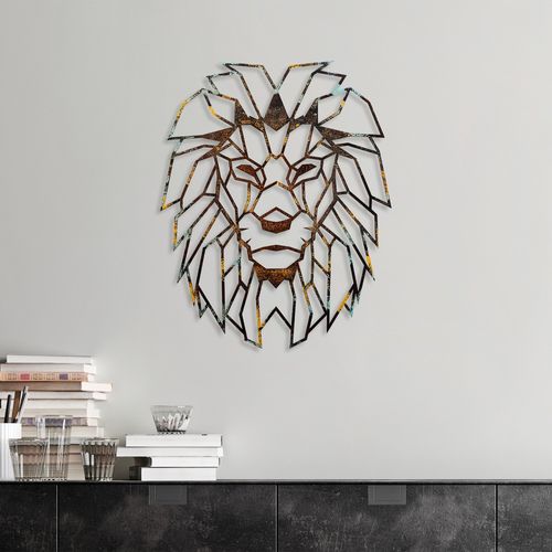 Wallity Metalna zidna dekoracija, Lion - 3 slika 1