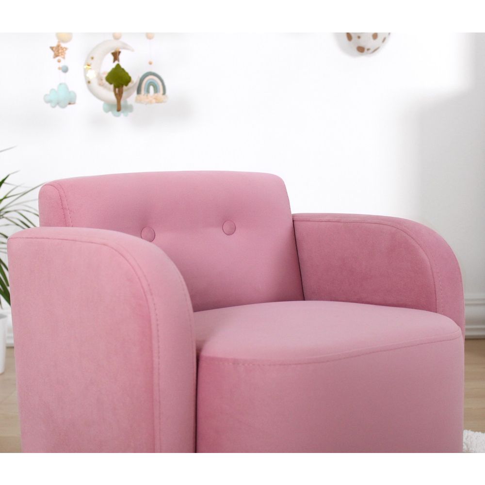 Volie - Roze Dječija Wing Stolica slika 4