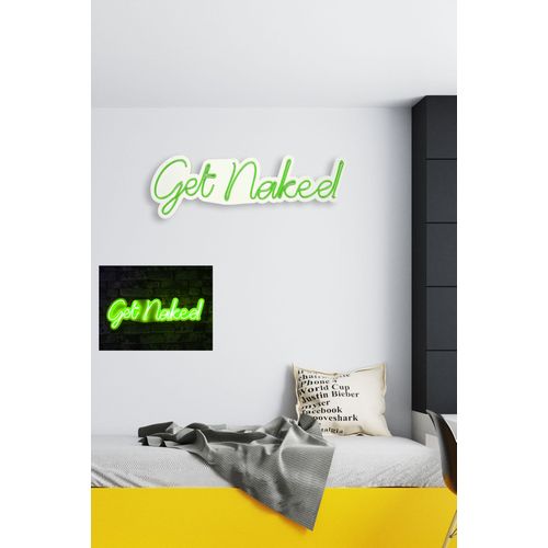 Wallity Ukrasna plastična LED rasvjeta, Get Naked - Green slika 10
