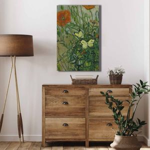 Dekorativna Slika na Platnu 'Vangogh Multicolor' 45x70 cm