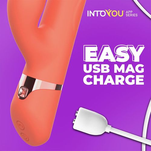 Intoyou Mindy rabbit vibrator s up&amp;down perlama, pulsiranjem slika 7