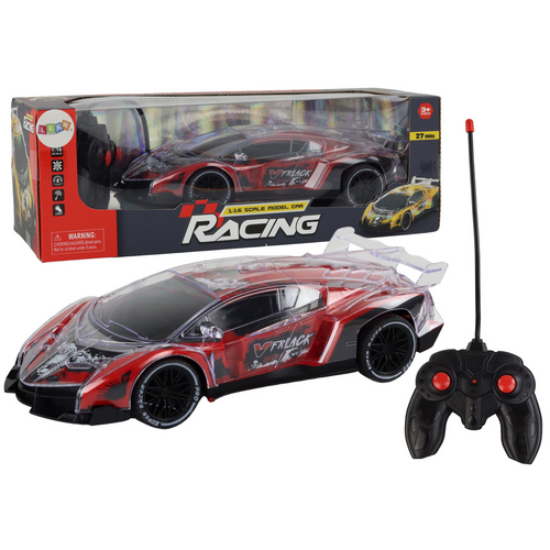 Auto na daljinsko upravljanje  RC Sports Car 1:16 - crveni slika 1