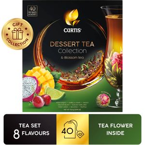 Curtis Dessert Tea Collection & Blossom Tea - Kombinacija čajeva,  73.5g 