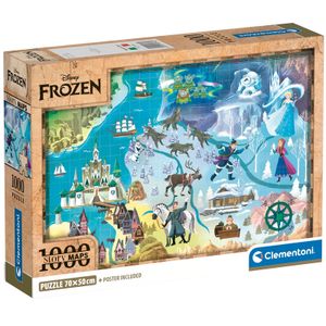 Disney Frozen Map puzzle 1000pcs