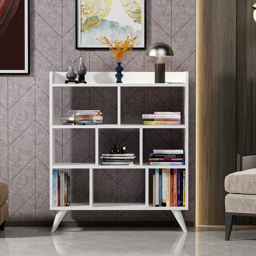 Florida White Bookshelf slika 3