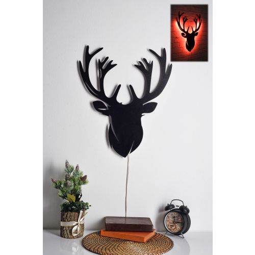 Wallity Ukrasna LED rasvjeta, Deer 2 - Red slika 1