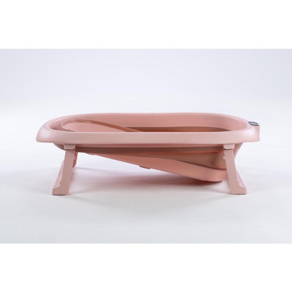 Sklopiva kadica s podlogom i termometrom dark pink slika 7