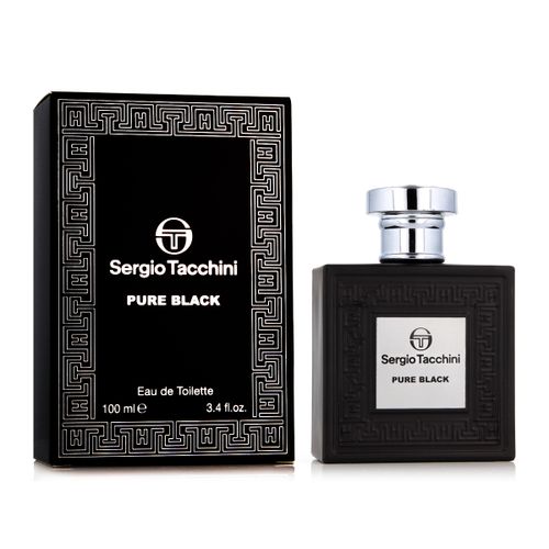 Sergio Tacchini Pure Black Eau De Toilette 100 ml (man) slika 2