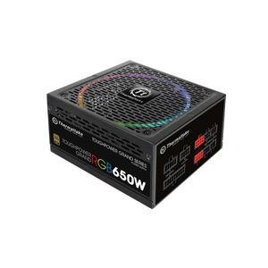 Thermaltake PSU Grand RGB 650w Fully modular, 14cm RGB Fan, 80+ Gold, A-PFC