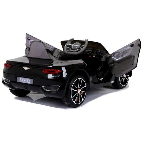 Licencirani Bentley crni lakirani - auto na akumulator slika 5