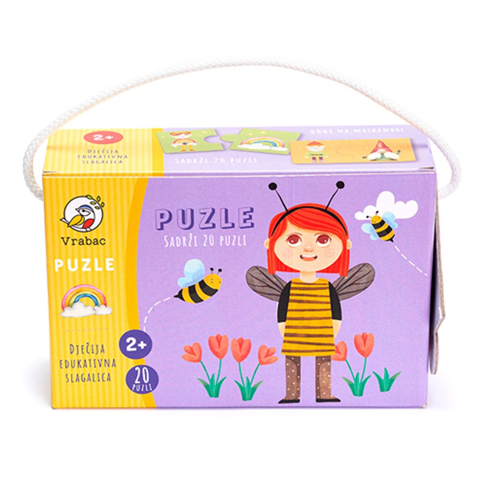Vrabac Toddler, puzle Maskenbal slika 1